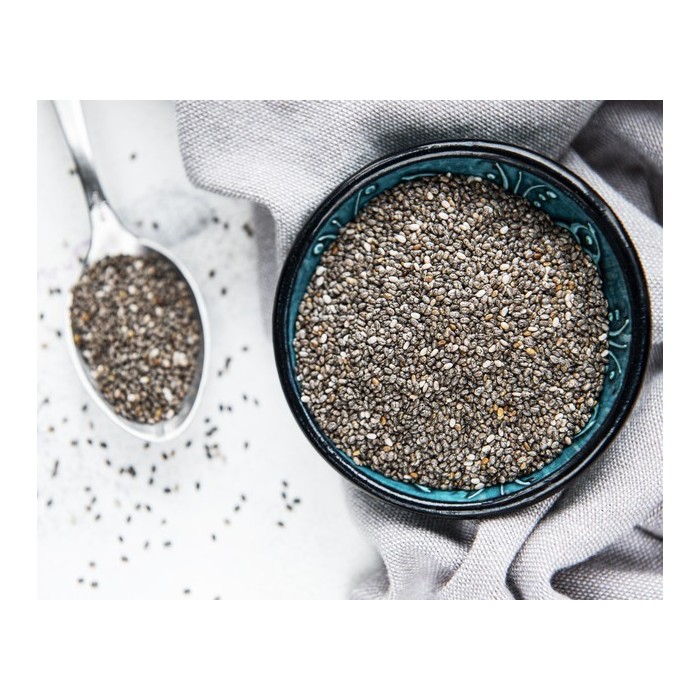 Organic Black Chia Seeds from France - Direct Producer 120g - hecosfair