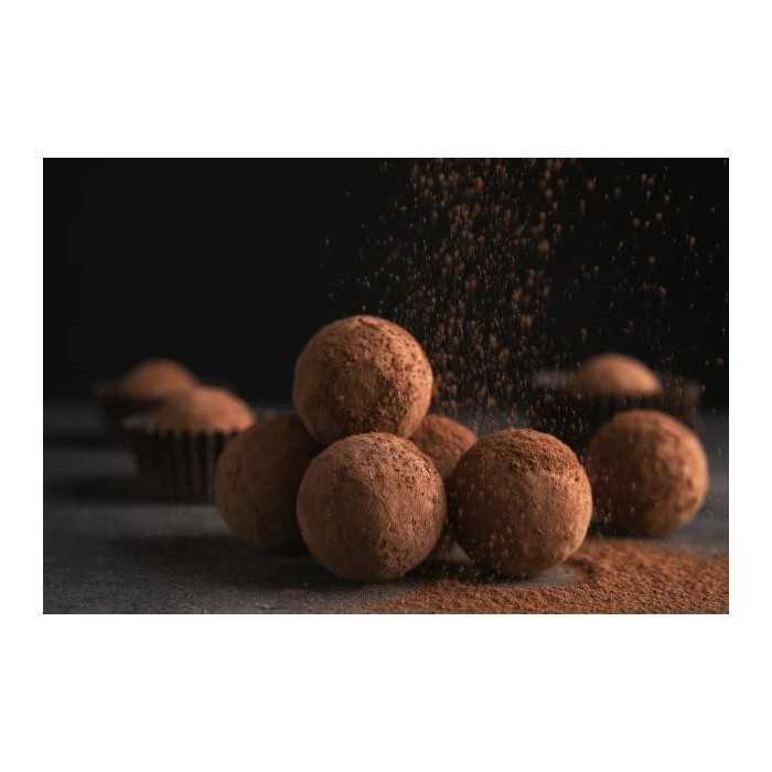 8 organic chestnuts candied with chocolate Vegan EPV from Provence