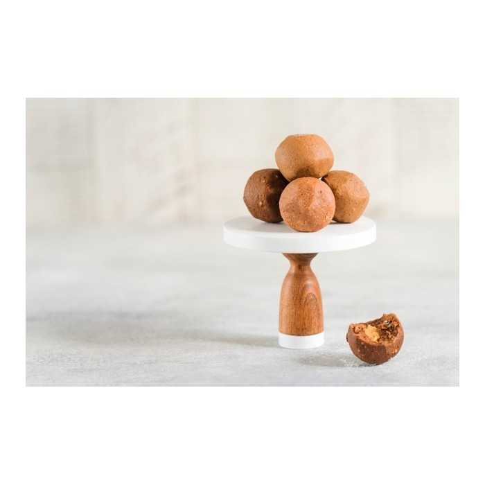 8 organic chestnuts candied with chocolate Vegan EPV from Provence