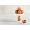 8 organic chestnuts candied with chocolate Vegan EPV from Provence