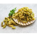 Organic and Fair Trade Green Khorog Raisins from Uzbekistan - Sulfi...