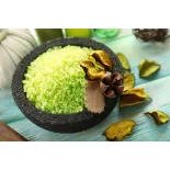 Cristaux de Sel vert jade au bambou bio d'Hawaï premium