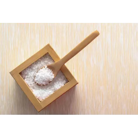 Coarse Salt from the Kalahari Desert in South Africa