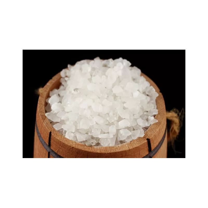 Coarse Salt from the Kalahari Desert in South Africa