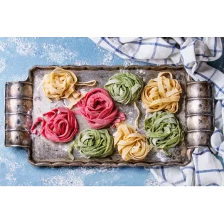 Tagliatelle 3 couleurs bio & artisanale de France - direct producteur