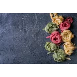 Tagliatelle 3 couleurs bio & artisanale de France - direct producteur