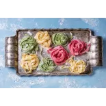 Tagliatelle 3 couleurs bio & artisanale de France - direct producteur