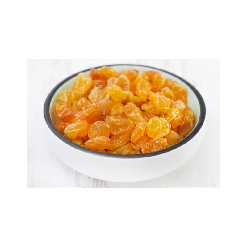 Organic golden Smyrna raisins from Uzbekistan - Sulphur free
