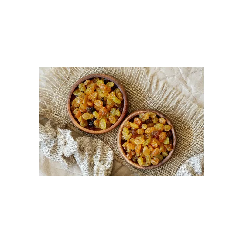 Organic golden Smyrna raisins from Uzbekistan - Sulphur free