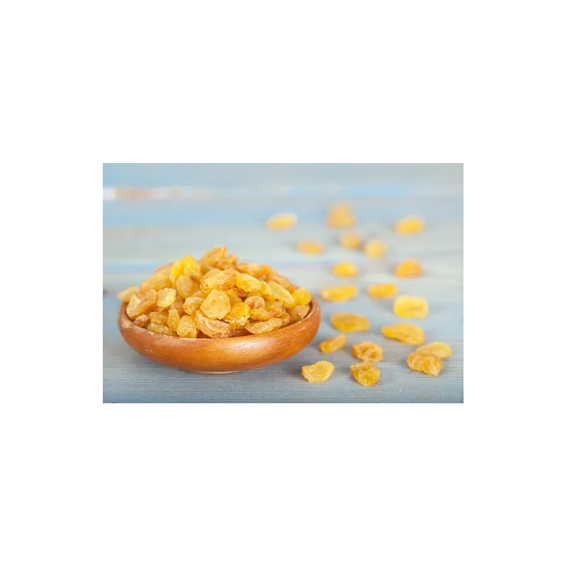 Organic golden Smyrna raisins from Uzbekistan - Sulphur free
