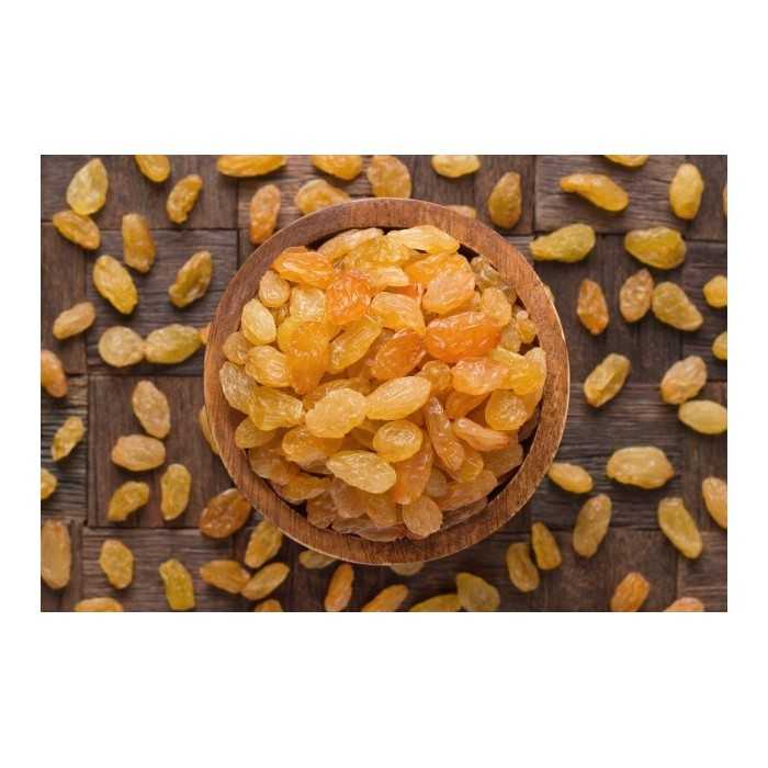 Organic golden Smyrna raisins from Uzbekistan - Sulphur free