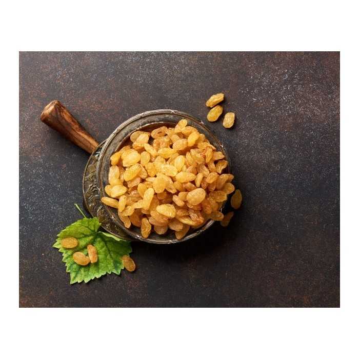 Organic golden Smyrna raisins from Uzbekistan - Sulphur free