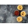 Organic & artisanal tagliatelle with PDO Espelette pepper from Fran...