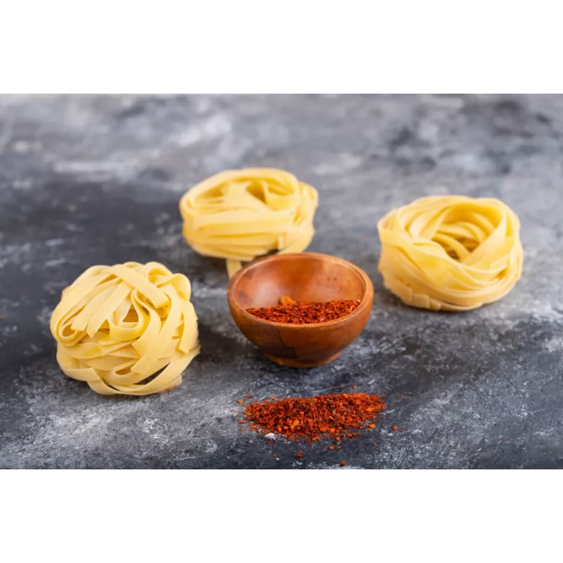Tagliatelles au piment AOP d'Espelette bio & artisanales de France ...