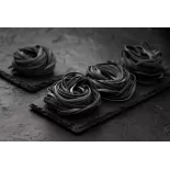 Tagliatelle à l'encre de seiche bio & artisanale de France - direct...