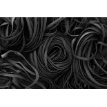 Tagliatelle à l'encre de seiche bio & artisanale de France - direct...