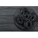 Tagliatelle à l'encre de seiche bio & artisanale de France - direct...