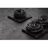 Tagliatelle à l'encre de seiche bio & artisanale de France - direct...