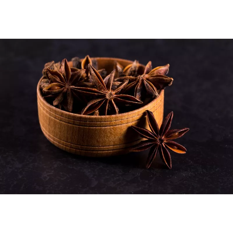 Organic & fairtrade whole star anise from Kampot - Direct producer
