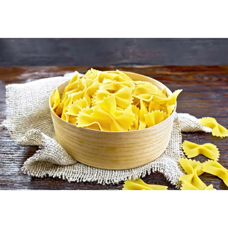 Farfalles ou Pâtes Papillons aux œufs frais bio natures & Artisanal...
