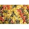 Organic & artisanal Farfalle or butterfly pasta 3 colors from Franc...