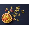 Organic & artisanal Farfalle or butterfly pasta 3 colors from Franc...