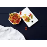 Organic & artisanal Farfalle or butterfly pasta 3 colors from Franc...