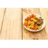 Organic & artisanal Farfalle or butterfly pasta 3 colors from Franc...