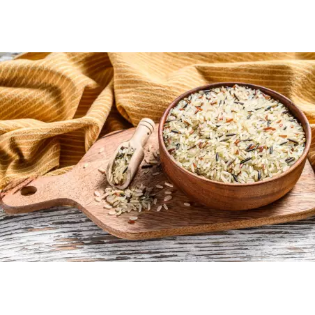 Mélange 3 Riz bio IGP de Camargue cultivés par des canards - Direct...