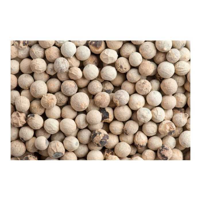 Organic fairtrade white pepper PGI from Kampot - direct producer