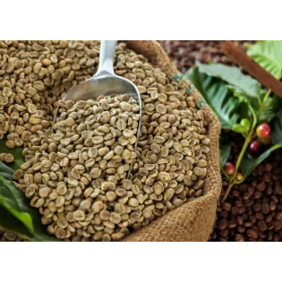 Café vert naturel & fairtrade en grain d'Haïti Premium - Direct pro...
