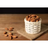 Organic whole raw almonds shelled from Provence - direct producer