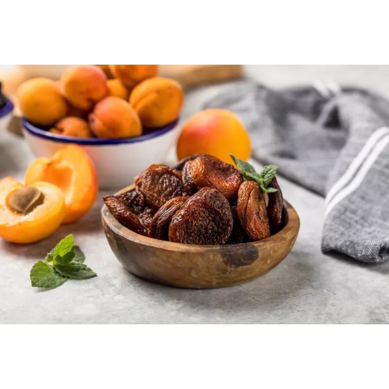 Abricots Secs Bio Moelleux Dénoyautés de France - direct producteur