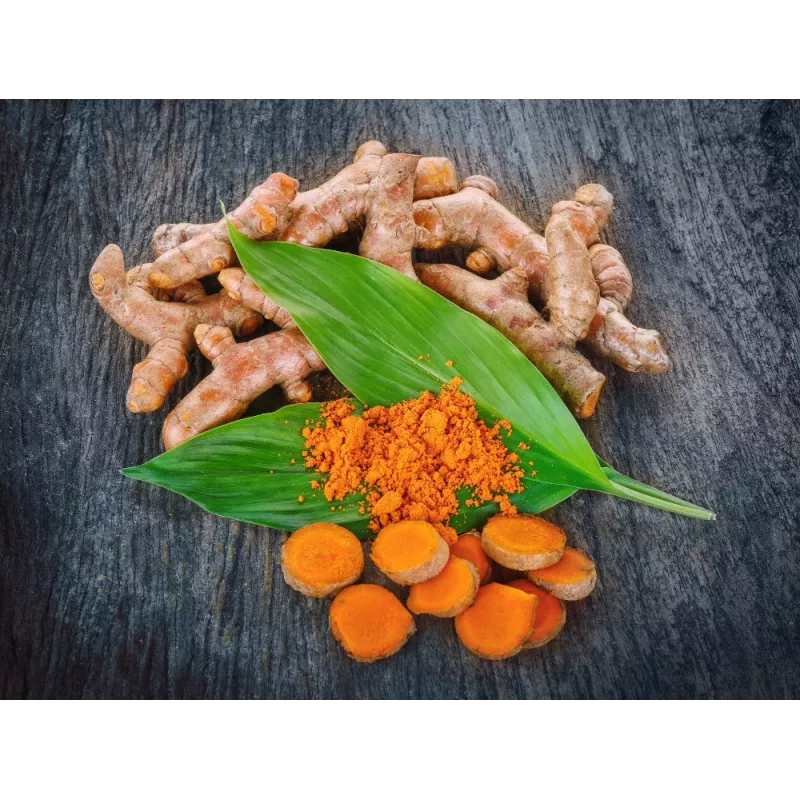 Pétales de Curcuma séchés bio & fairtrade de Kampot - Direct produc...