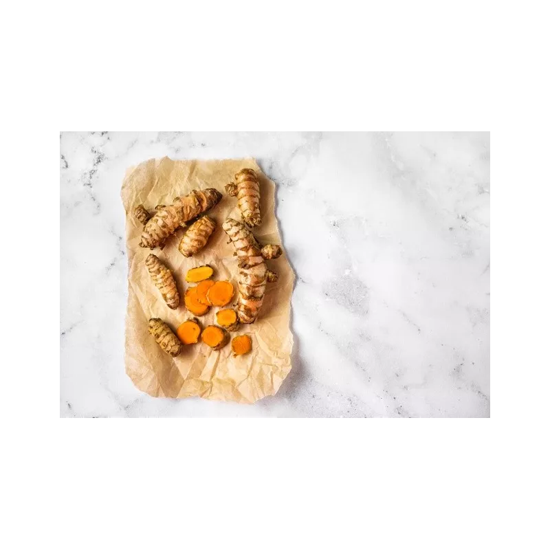 Organic & Fairtrade Turmeric dried Petals from Kampot - Direct prod...