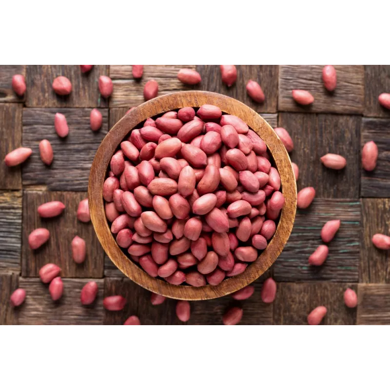 Cacahuètes ou arachides crues bio & fairtrade d'Ouzbékistan