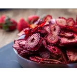 Fraises séchées bio Label Rouge du Lot et Garonne - Direct producteur