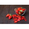 Organic Label rouge dried strawberries from Lot et Garonne - Direct...