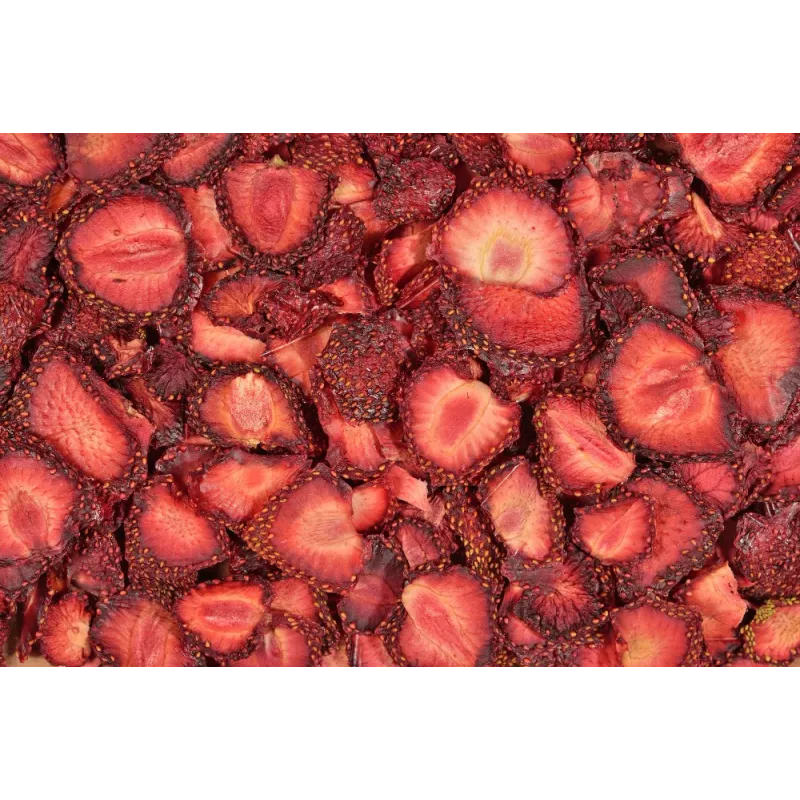 Fraises séchées bio Label Rouge du Lot et Garonne - Direct producteur