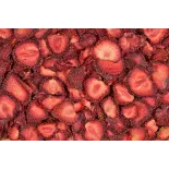 Organic Label rouge dried strawberries from Lot et Garonne - Direct...