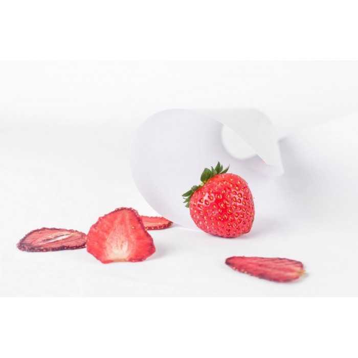 Organic Label rouge dried strawberries from Lot et Garonne - Direct...