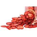 Organic Label rouge dried strawberries from Lot et Garonne - Direct...