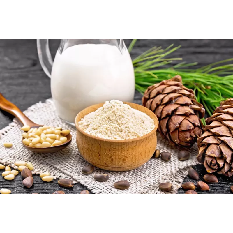 Farine de Pignon de Cèdre bio de Sibérie - Sans gluten