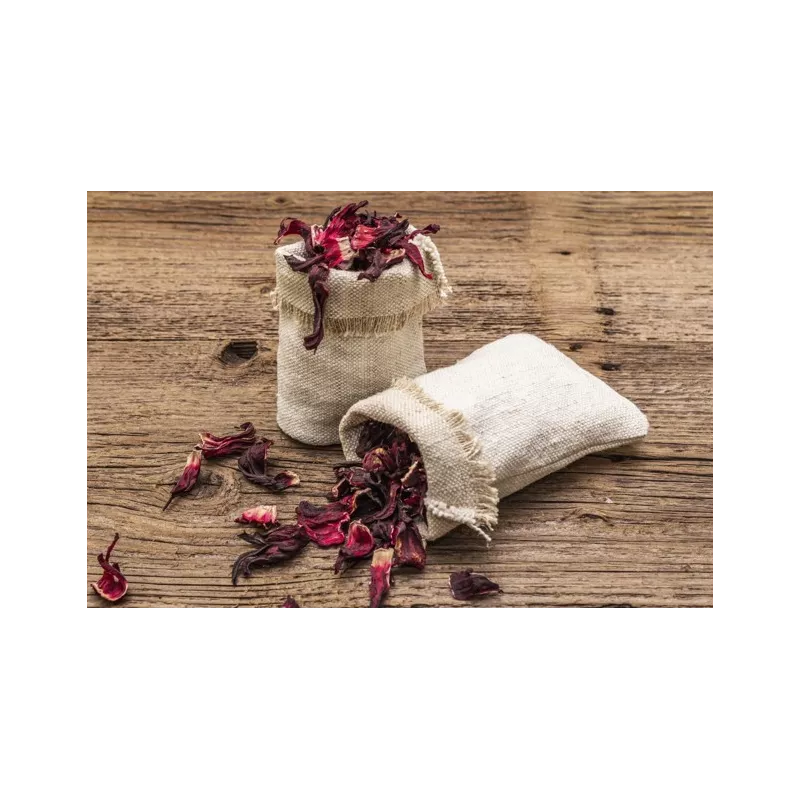 Fleurs d'Hibiscus séchées bio d'Egypte