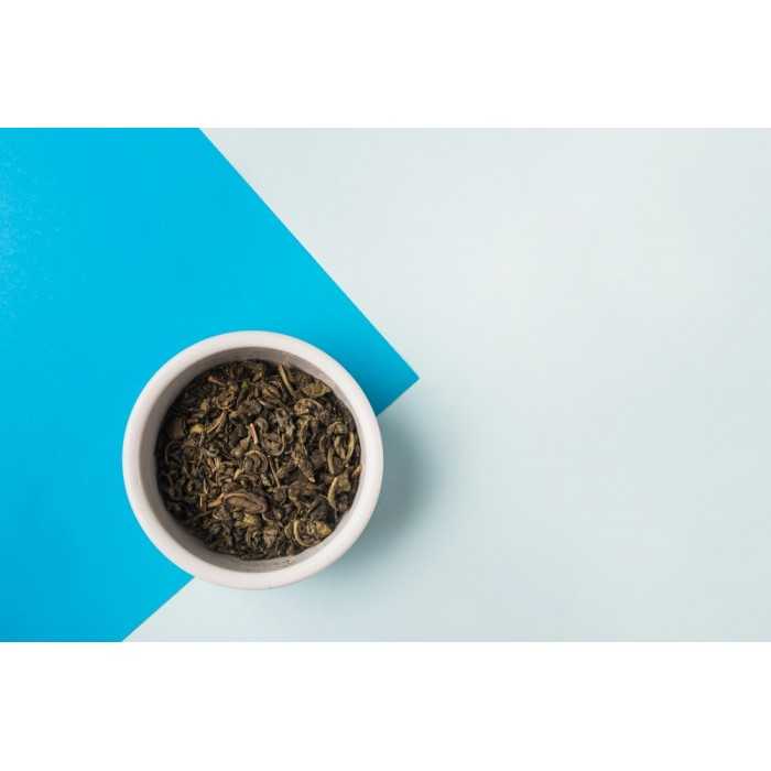 Organic and fair trade premium green Tea PGI Darjeeling from the Hi...