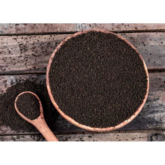 Organic black garlic powder PDO from Voghiera in Italy - Direct pro...