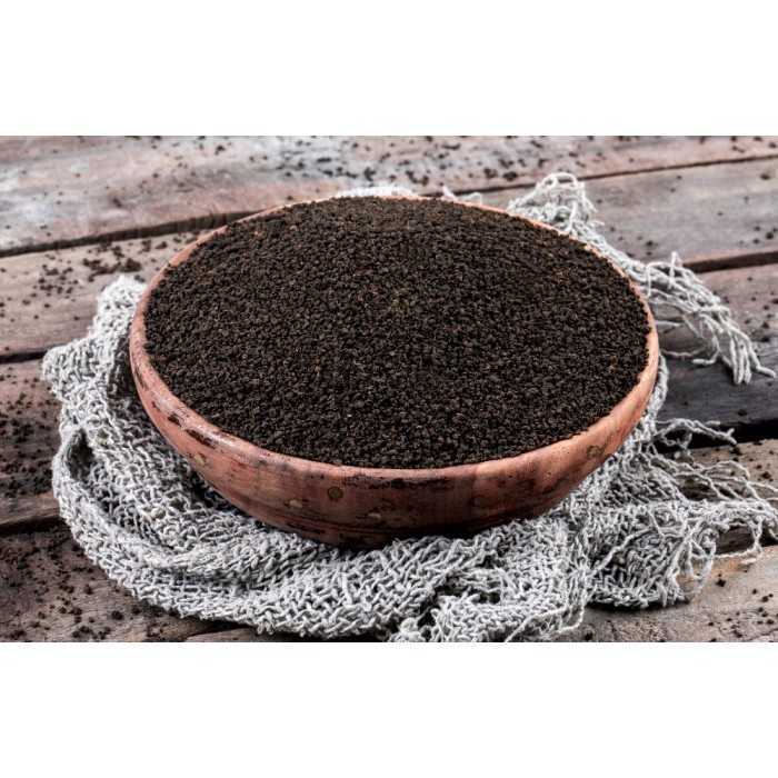 Organic black garlic powder PDO from Voghiera in Italy - Direct pro...