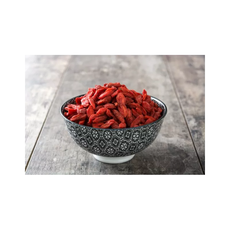 Baie de goji séchée bio du Tibet en Himalaya - Premium