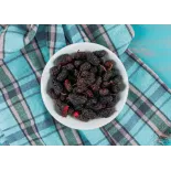 Organic & fair trade dried black mulberries from Uzbekistan