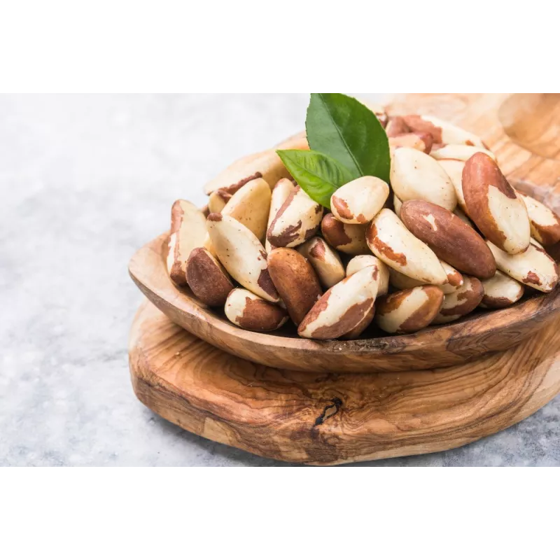 Organic & fair trade Brazil nuts whole wild & raw from Bolivia